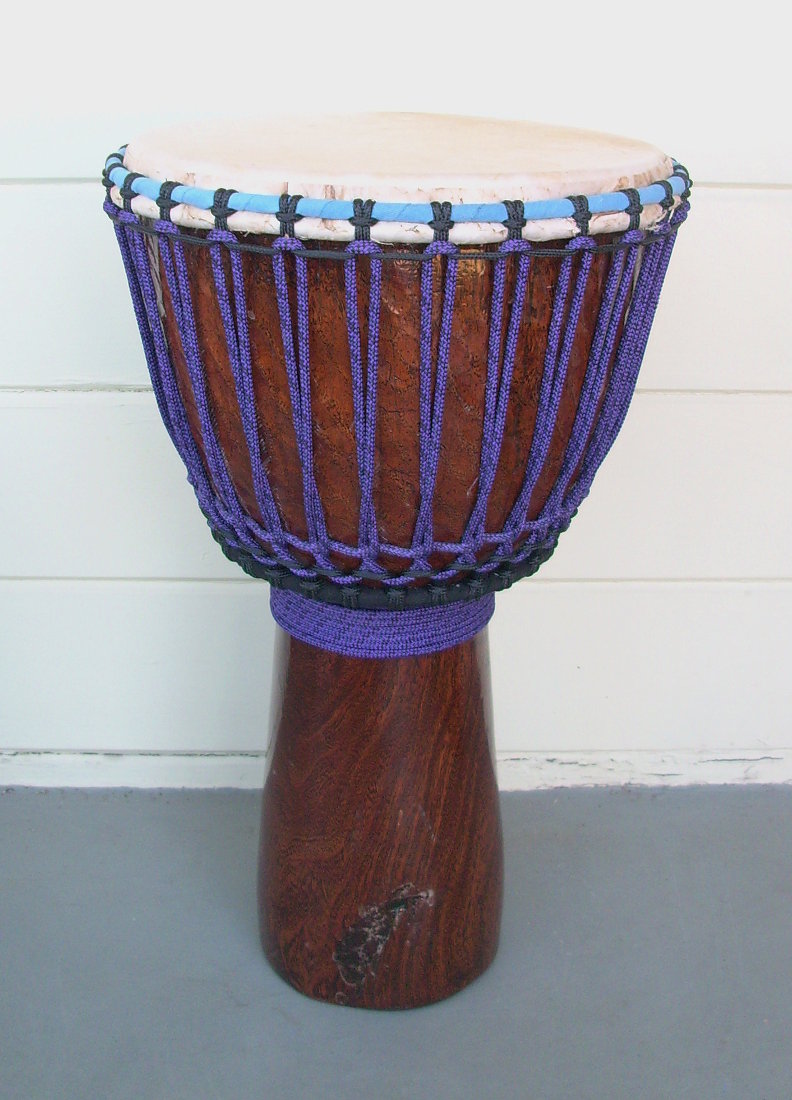 African djembe hand drum.